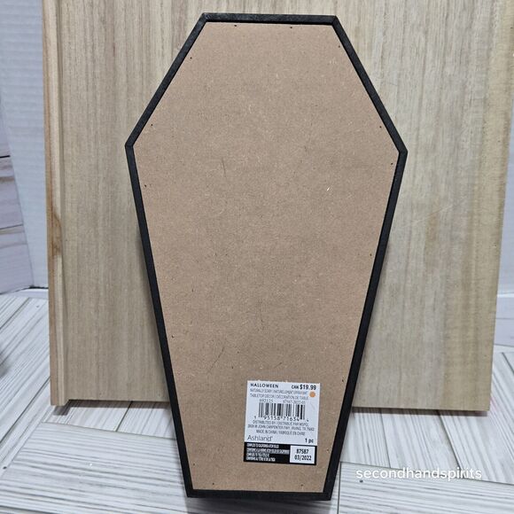 Coffin Box/Tray Ouija Halloween Decor 10.5 " - Picture 3 of 3